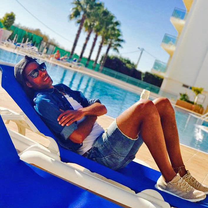 Pause im DLV-Trainingslager in Monte Gordo/Portugal montegordo 2017