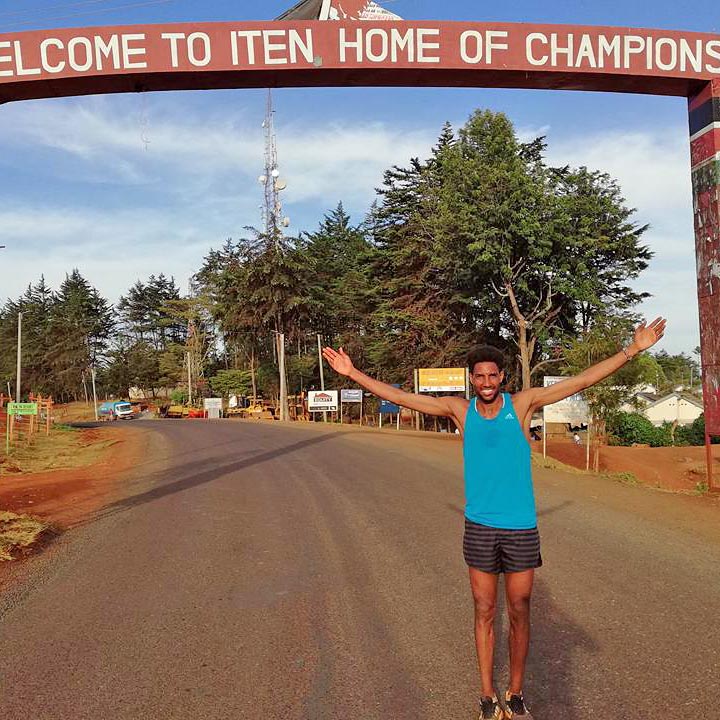 Amanal Petros im Home of Champions iten 2018