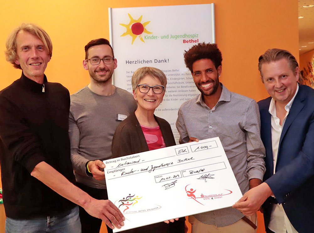 Übergabe der Siegprämie an das Kinder- und Jugendhospiz Bethel bethel 2019