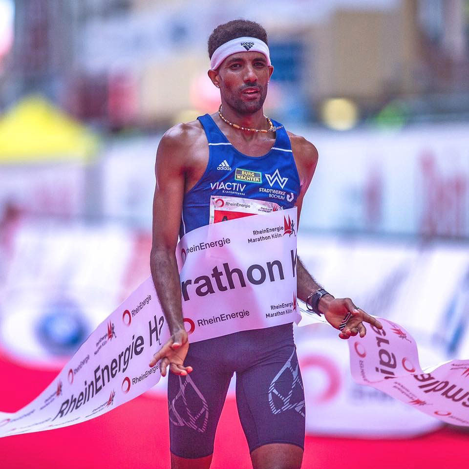 Sieger beim Kölner Halbmarathon. koeln 2019